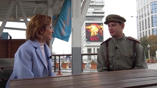 Уже ходит по Москве в рекламе Никита Кологривый - всех зазывает на фильм. Фото Яндекс.Картинки. 