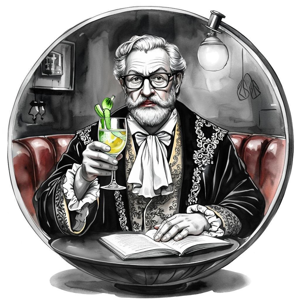 Голубчик, знакомьтесь: Джин. Джентльмен в нём примерно как в моём халате — сидит с намёком на богему, но требует определённого настроения