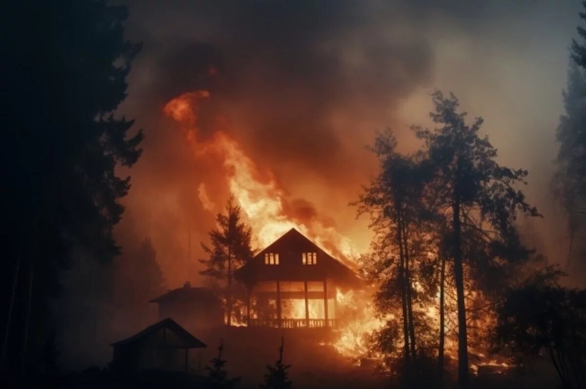    Пожар в Горроще: пострадала пожилая женщина