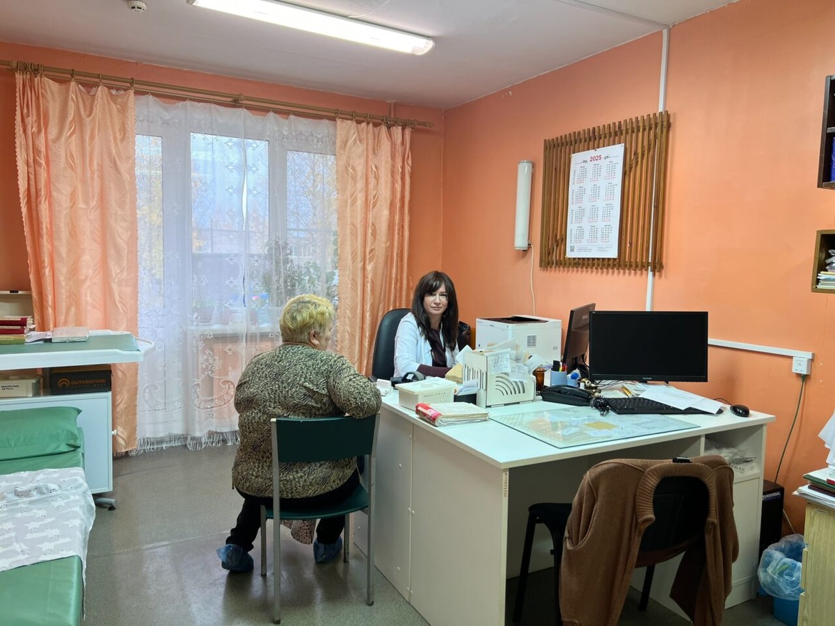    Православные врачи провели бесплатный прием жителей Деревянки. Фото: Паблик Общества православных врачей