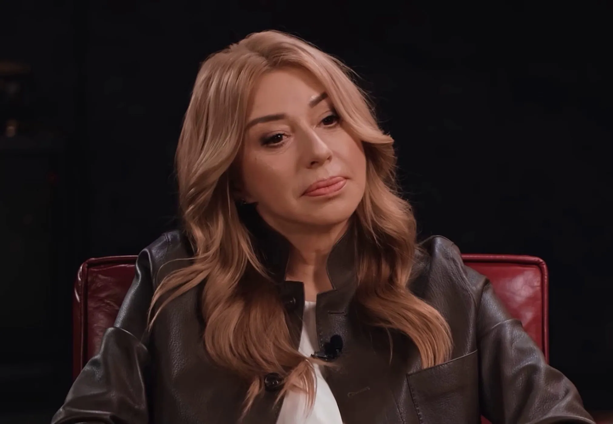 Алена Апина на интервью у Юлии Меньшовой, октябрь 2025