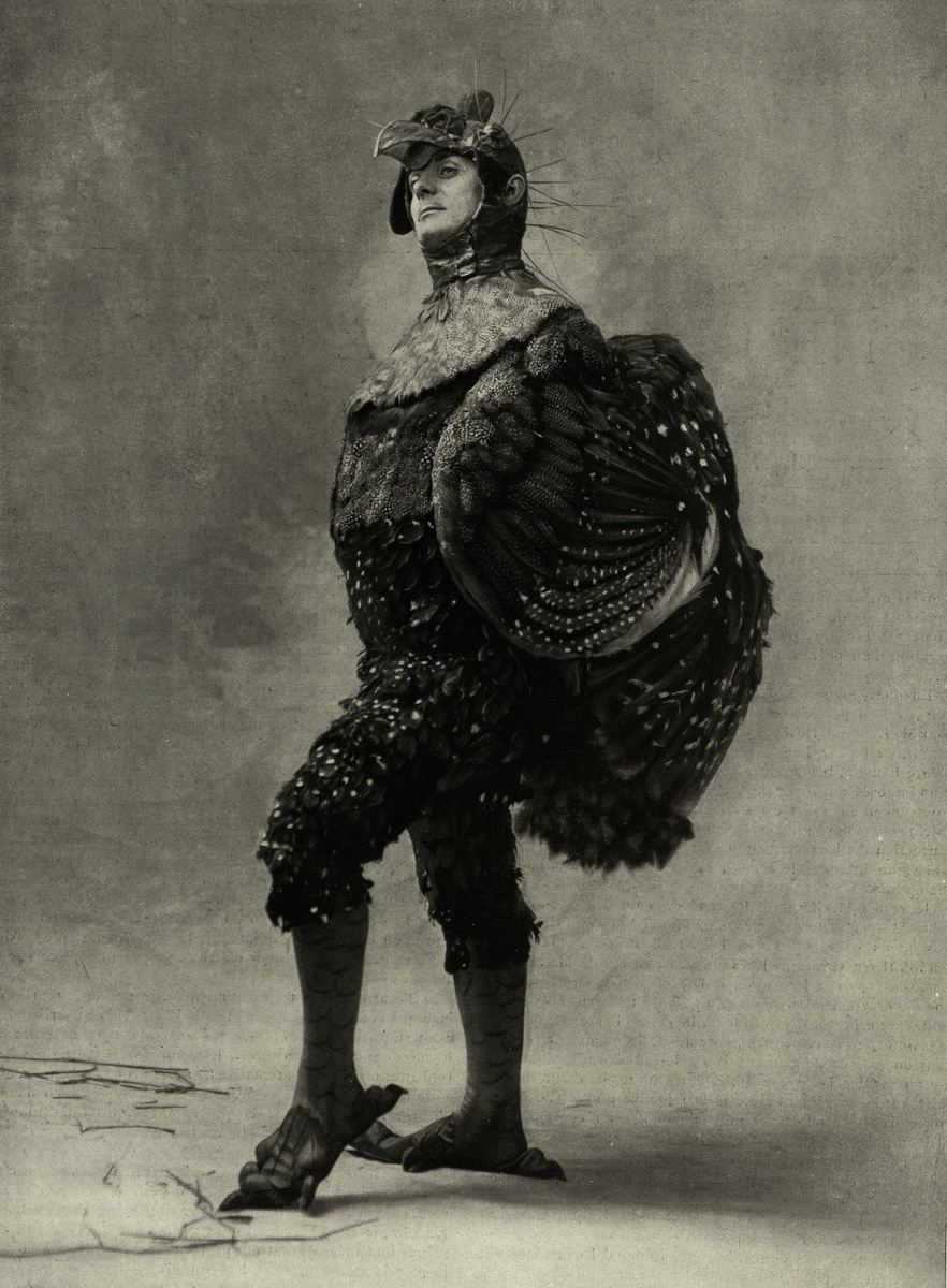 Théâtre de la Porte Saint-Martin. Photo Bert. Copyright by Larcher, 1910. G. Larcher, concessionnaire exclusif. Le Pintadeau (Индюк)– M. Dean