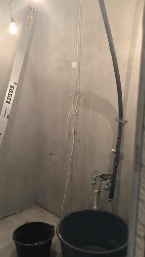 Подготовка стены к укладке плитки. Проект Domeo