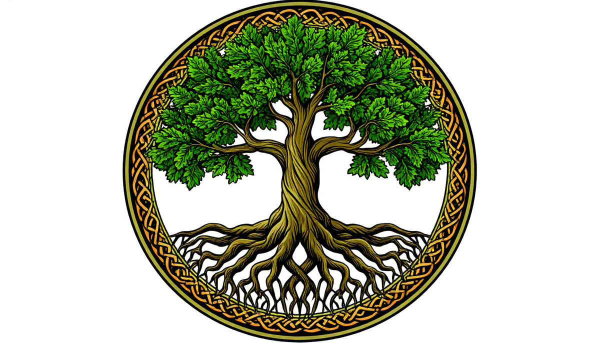 Представьте себе огромное Мировое Древо