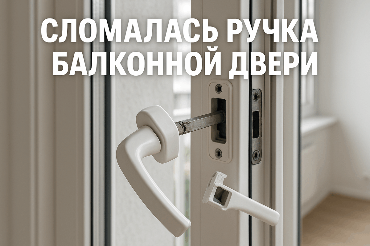    Сломалась ручка балконной двери — замена фурнитуры Михаил Юрьевич