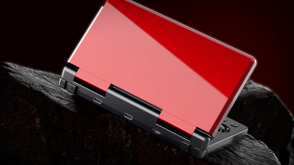    Anbernic рассекретила 100-долларовую складную «портативку» RG DS