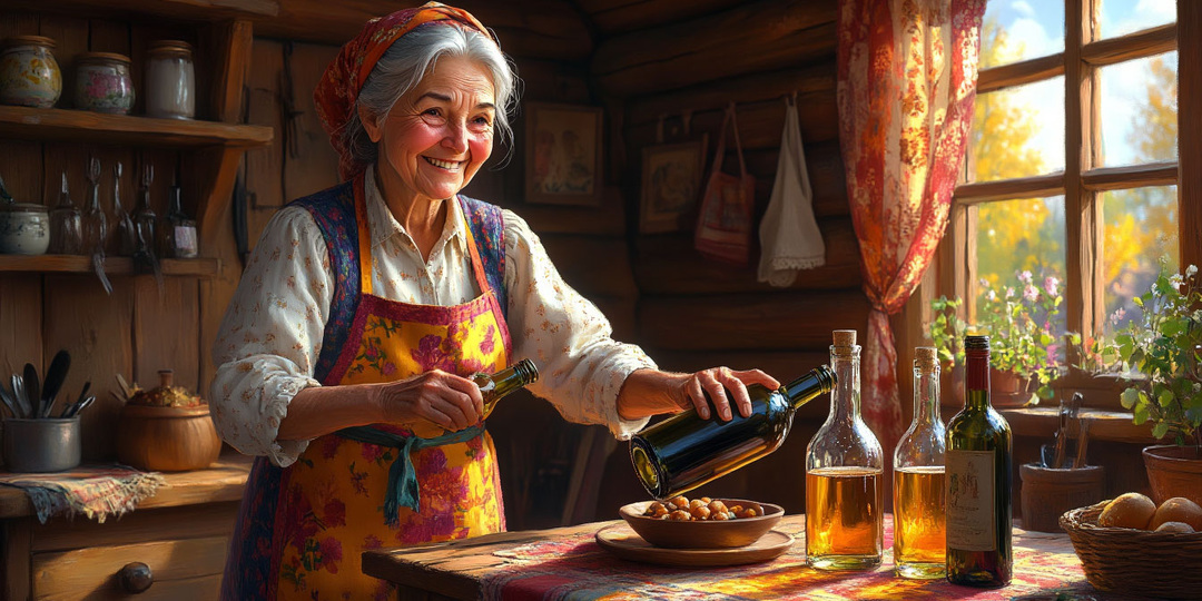 Как винцо душевное варить Рецепты от бабушки Митрофановны: