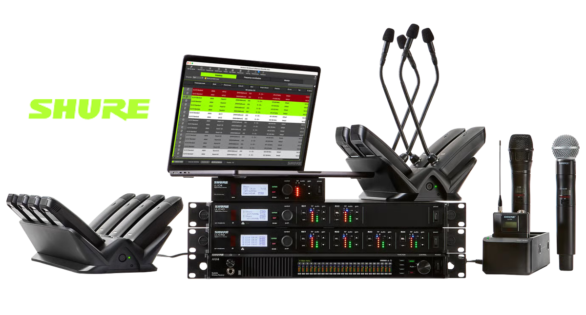 Shure - оборудование мирового производителя в компании ТопСети