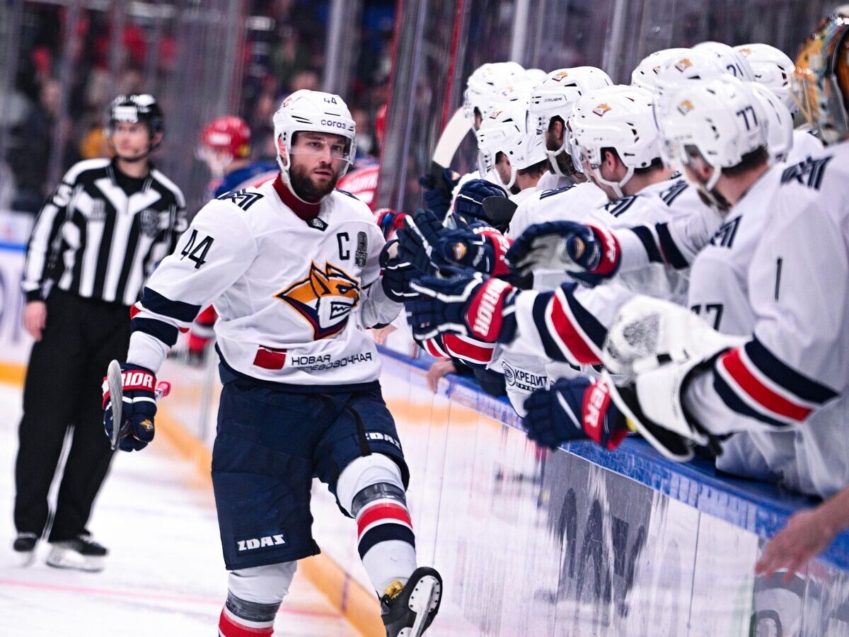    Хоккей. КХЛ. Финальная серия. Матч ЦСКА -"Металлург"© РИА Новости / Алексей Филиппов