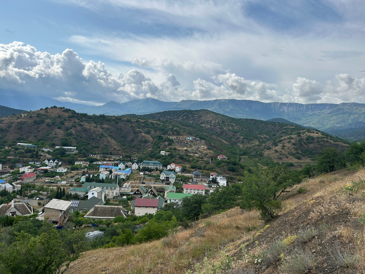 «Затерявшееся» в горной долине крымское селение