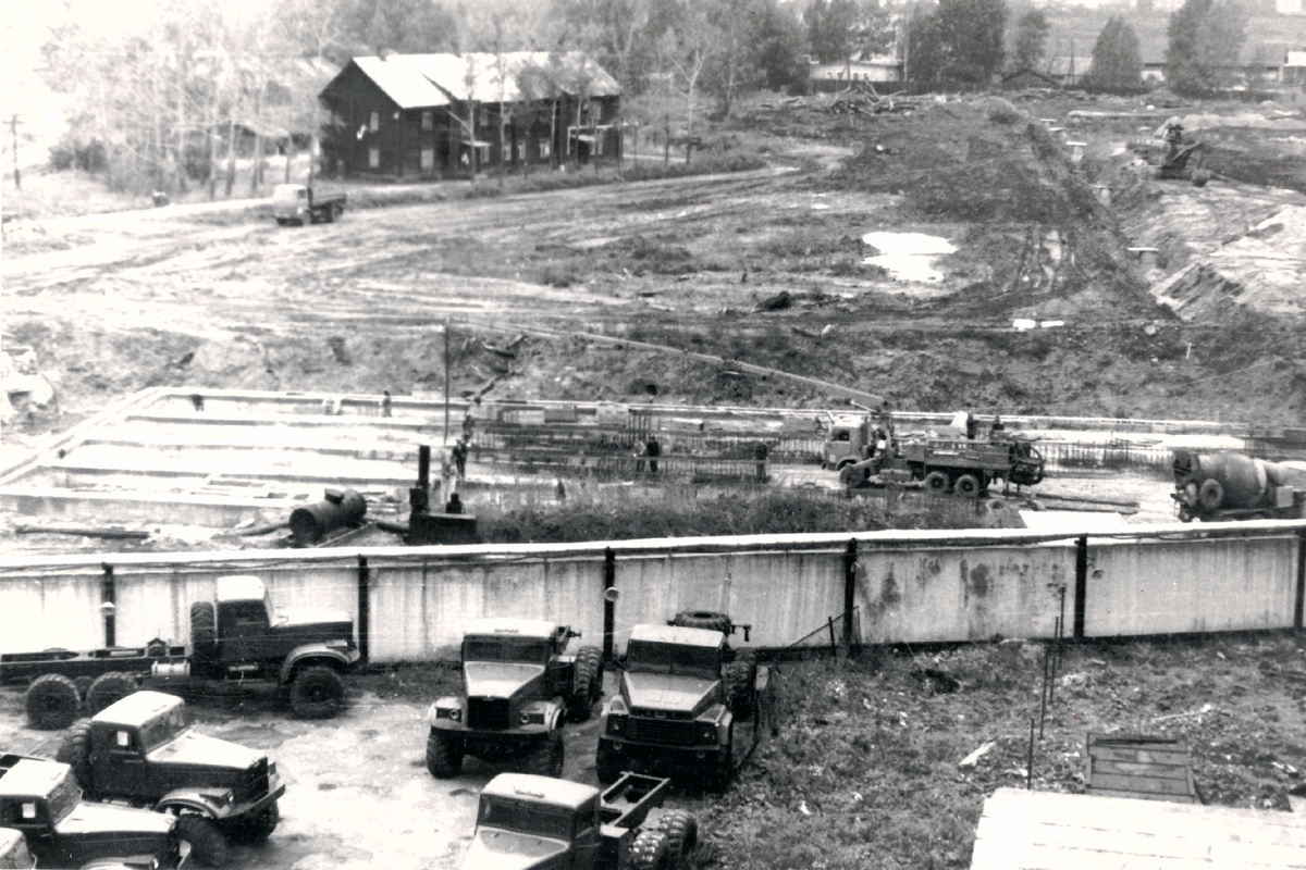 Начало строительства 1985 год 