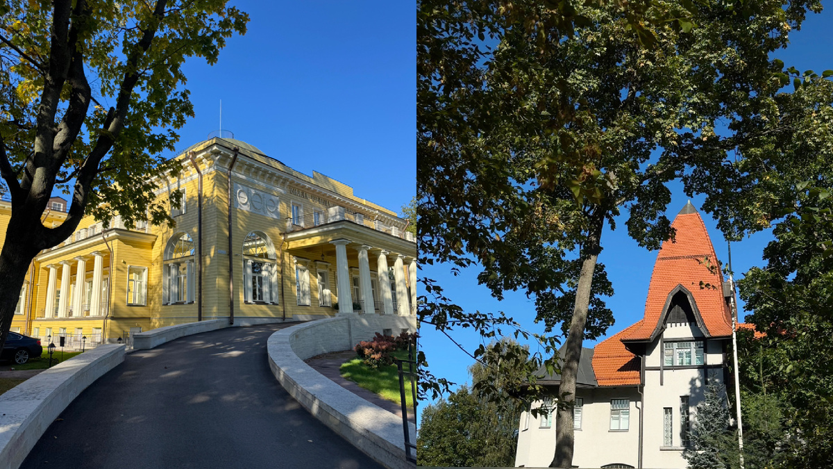 дачи на Каменном острове.