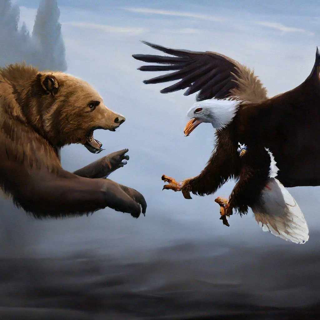 Медведь против орла