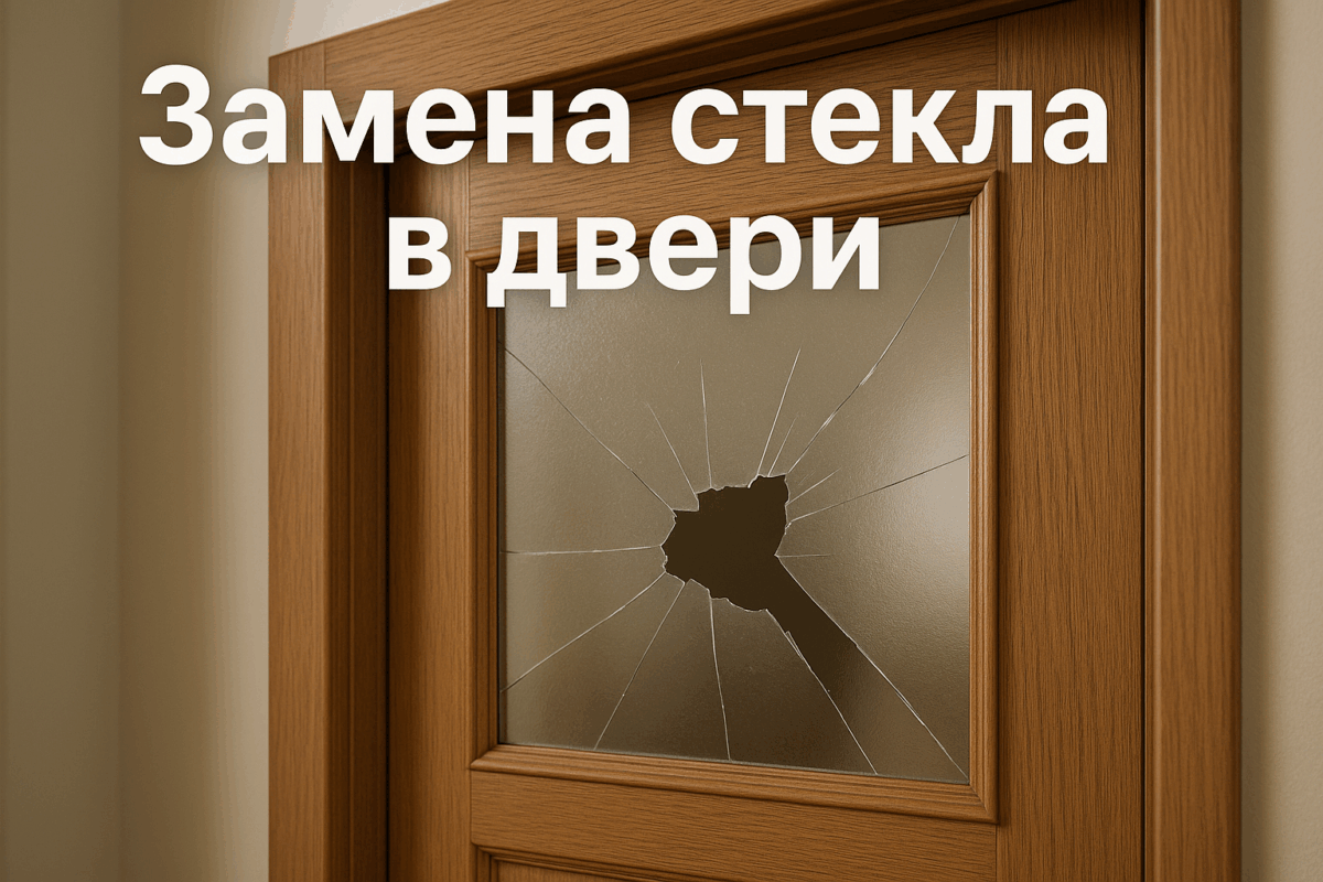    Как заменить стекло в межкомнатной двери самостоятельно Михаил Юрьевич