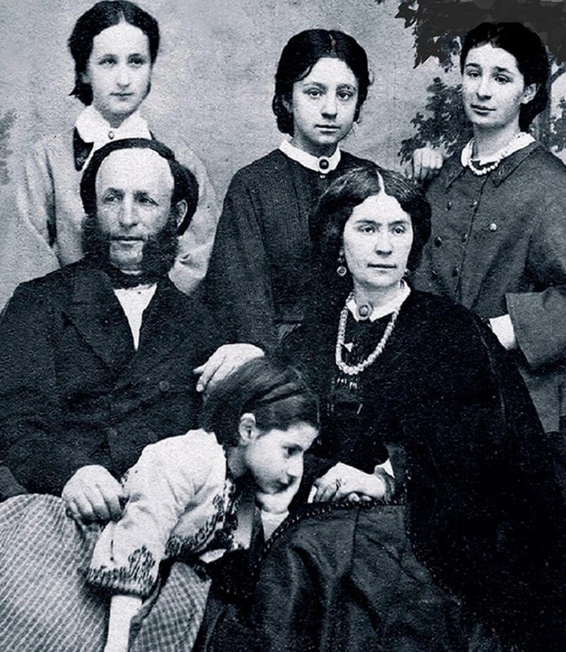 Айвазовский - с женой англичанкой и дочерьми