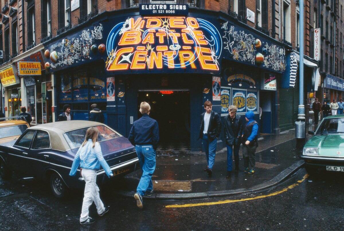 Игровой зал в Лондоне, 1971 год