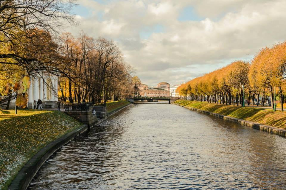 Золотая осень в Санкт-Петербурге   Из картинок Яндекса