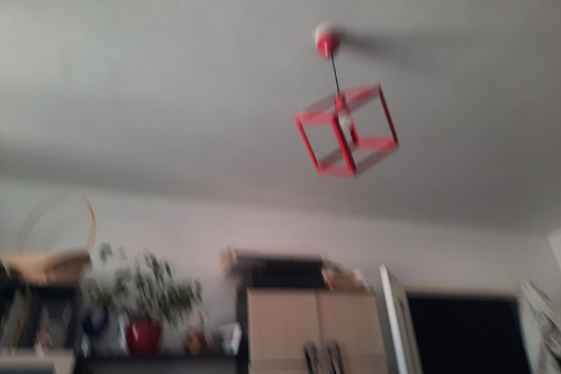 Смаз движения рук: весь кадр равномерно смазан / Фото: Алиса Смирнова