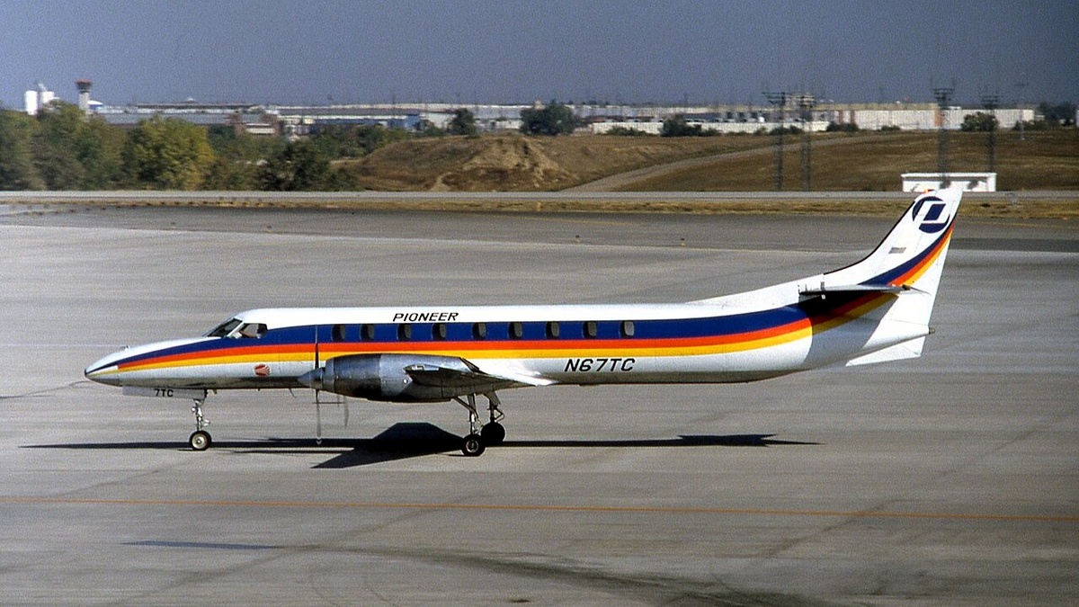 Fairchild Metro III. Самолет аналогичный тому, который попал в аварию.