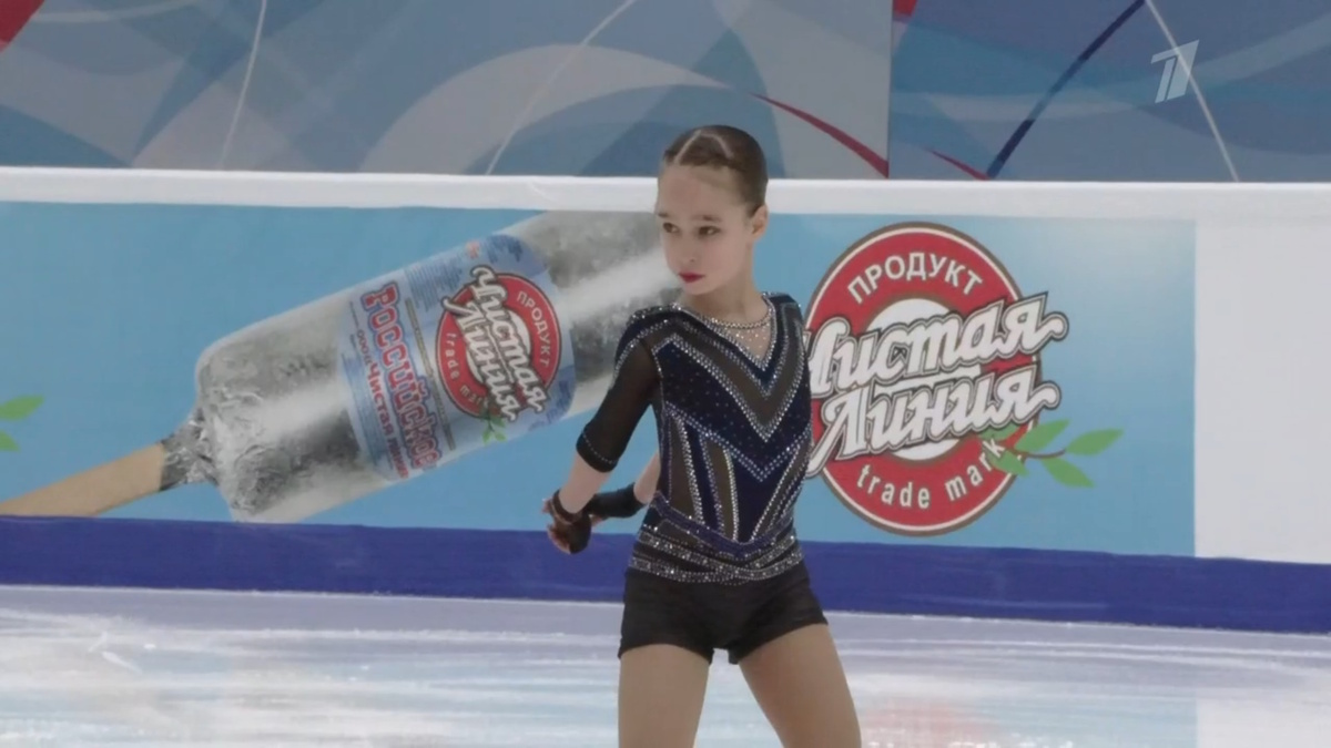    Елизавета Андреева. Фото: стоп-кадр прямого эфира "Первого канала"