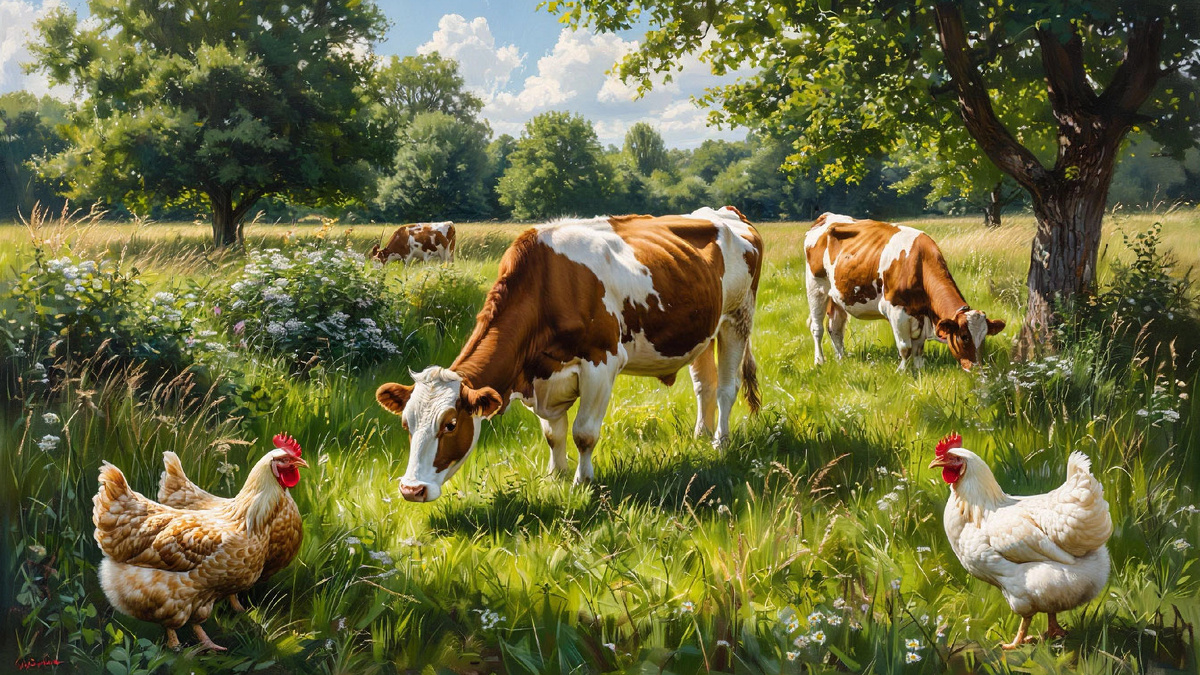 Пасутся коровы | Блог prostopochemu.ru