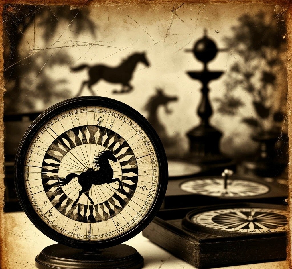 Прадедушки кинематографа: фенакистископ и компания. Крутишь диск — и вот уже статичные картинки убегают вперёд, обманывая глаз и разум.