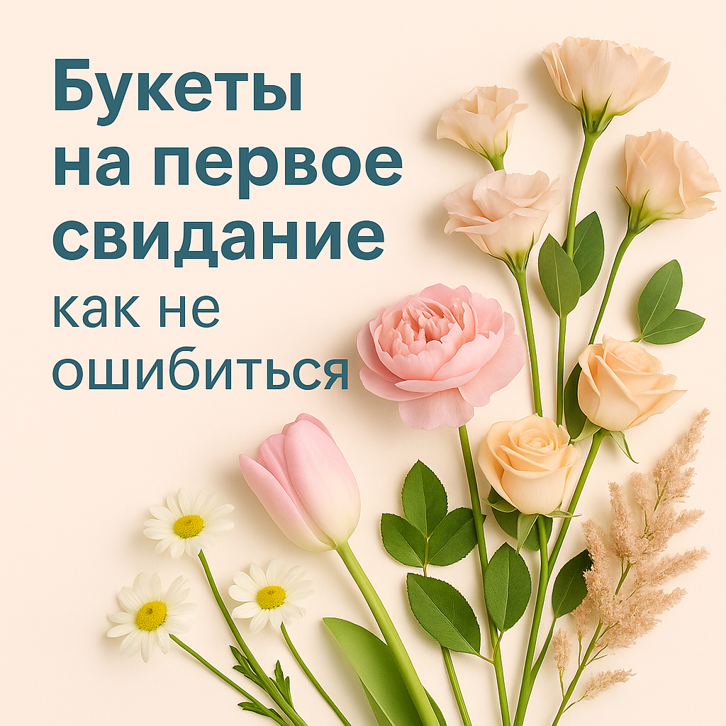 Букеты на первое свидание