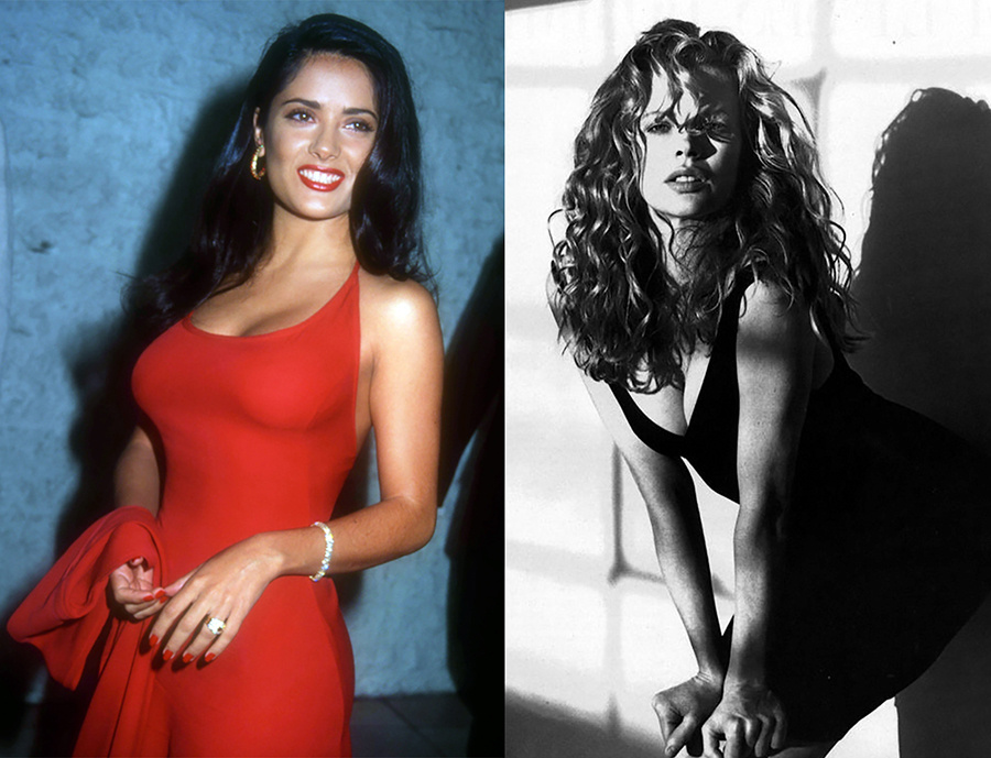 Сальма Хайек и Ким Бэйсингер