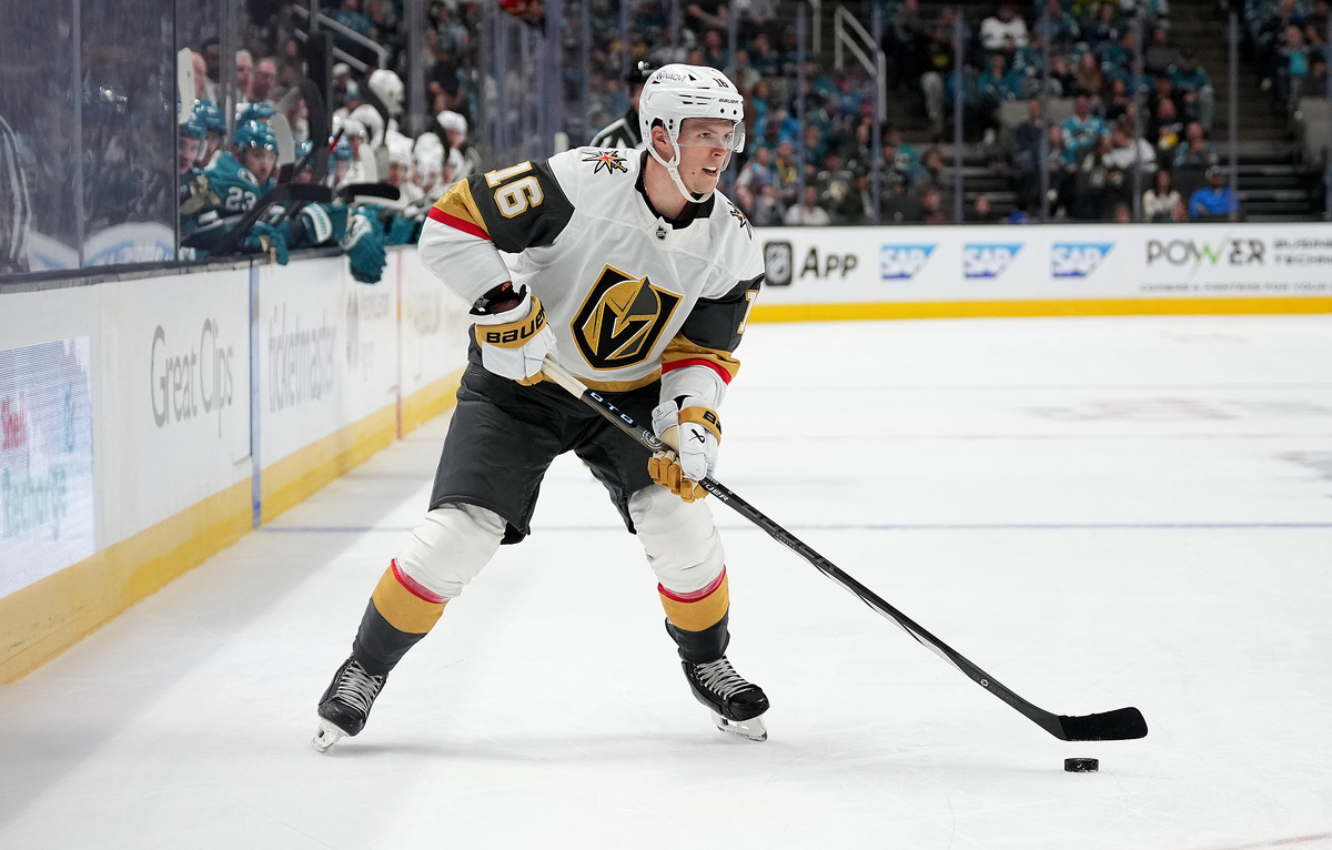    Хоккеист "Вегаса" Павел Дорофеев  Thearon W. Henderson/Getty Images