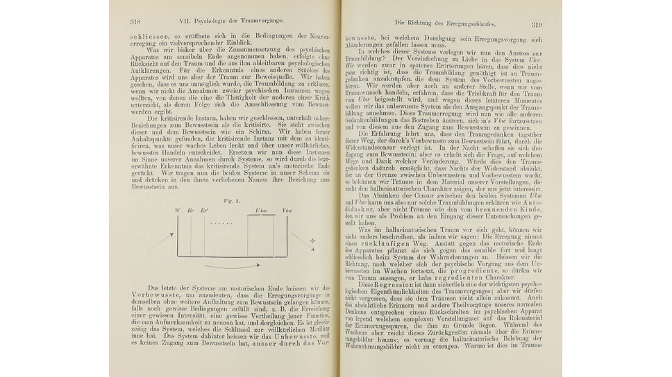 Зигмунд Фрейд «Толкование сновидений», 1900.📷Фото: Franz Deuticke