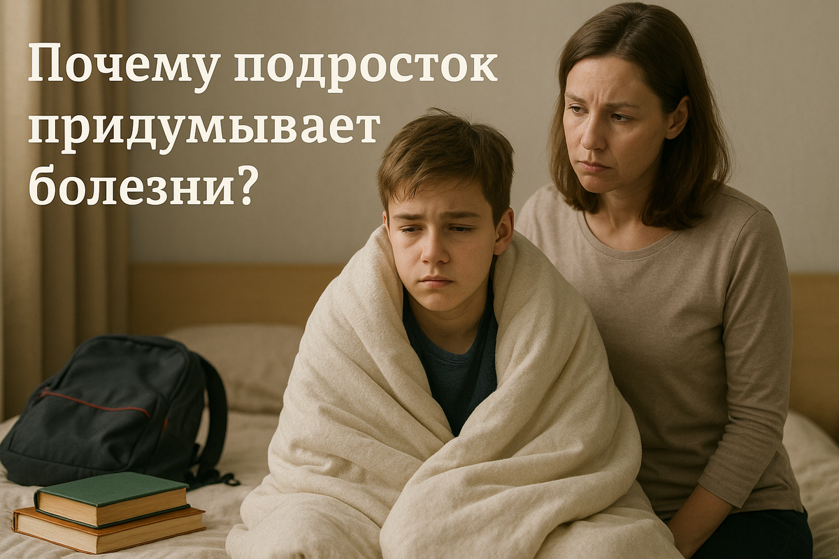 Подросток придумывает болезни