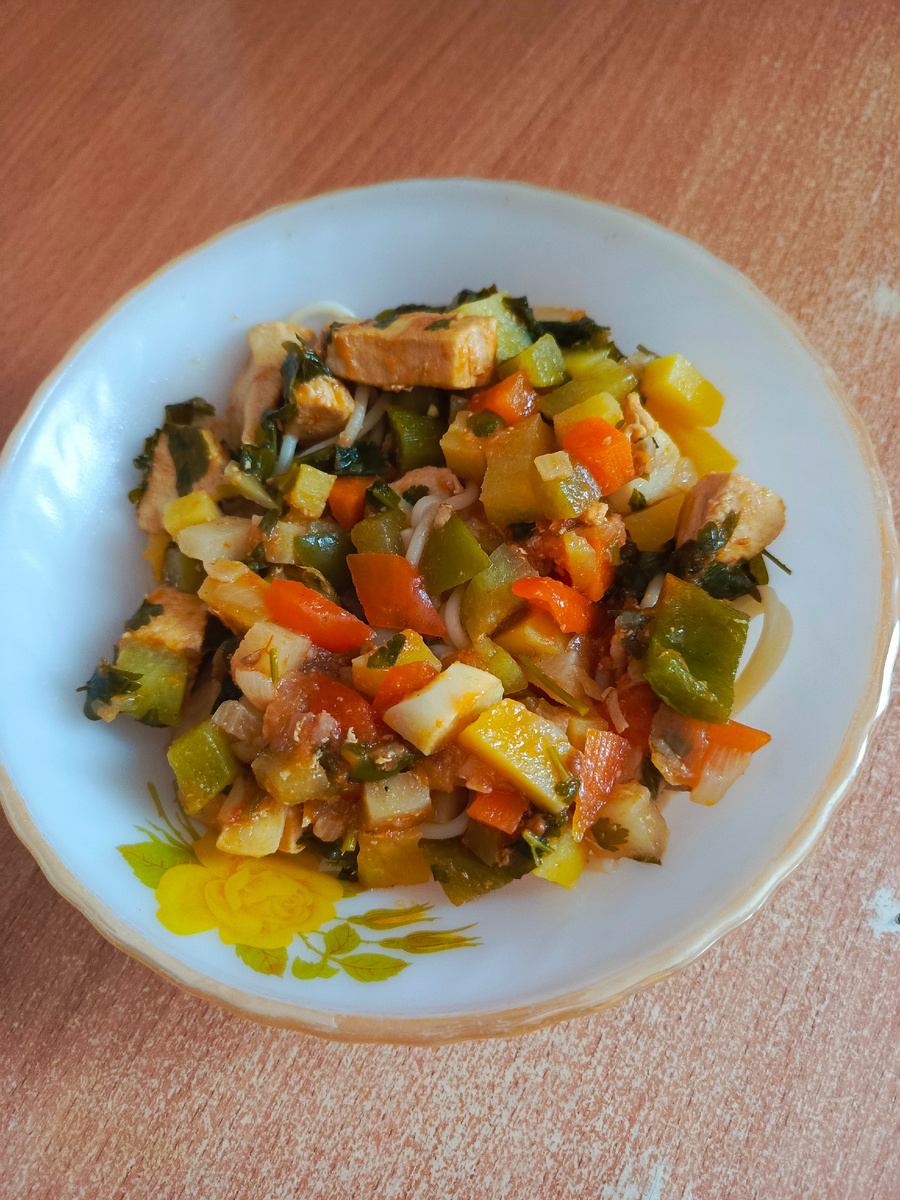 лагман, фото моё