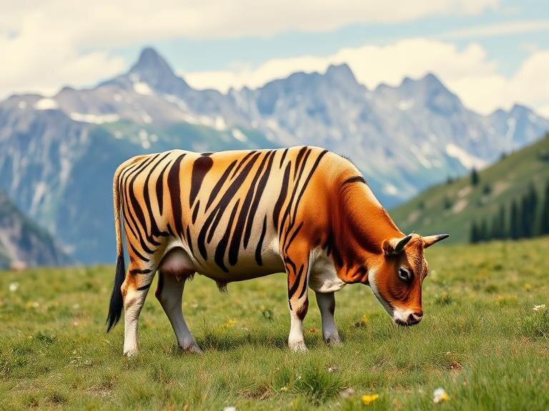 Так ИИ видит кавказских коров. История ниже.