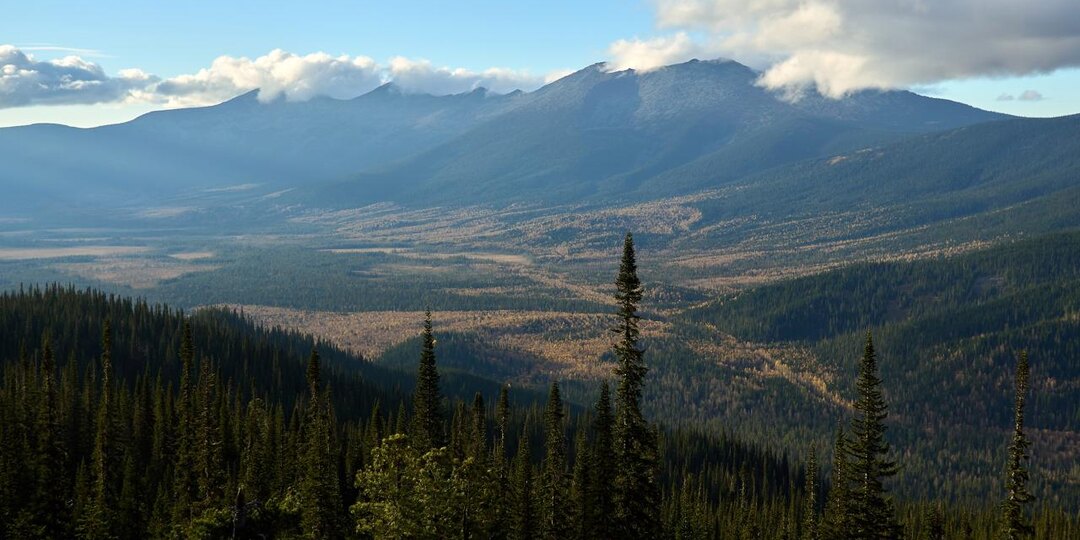 Вечерние виды Восточного Саяна