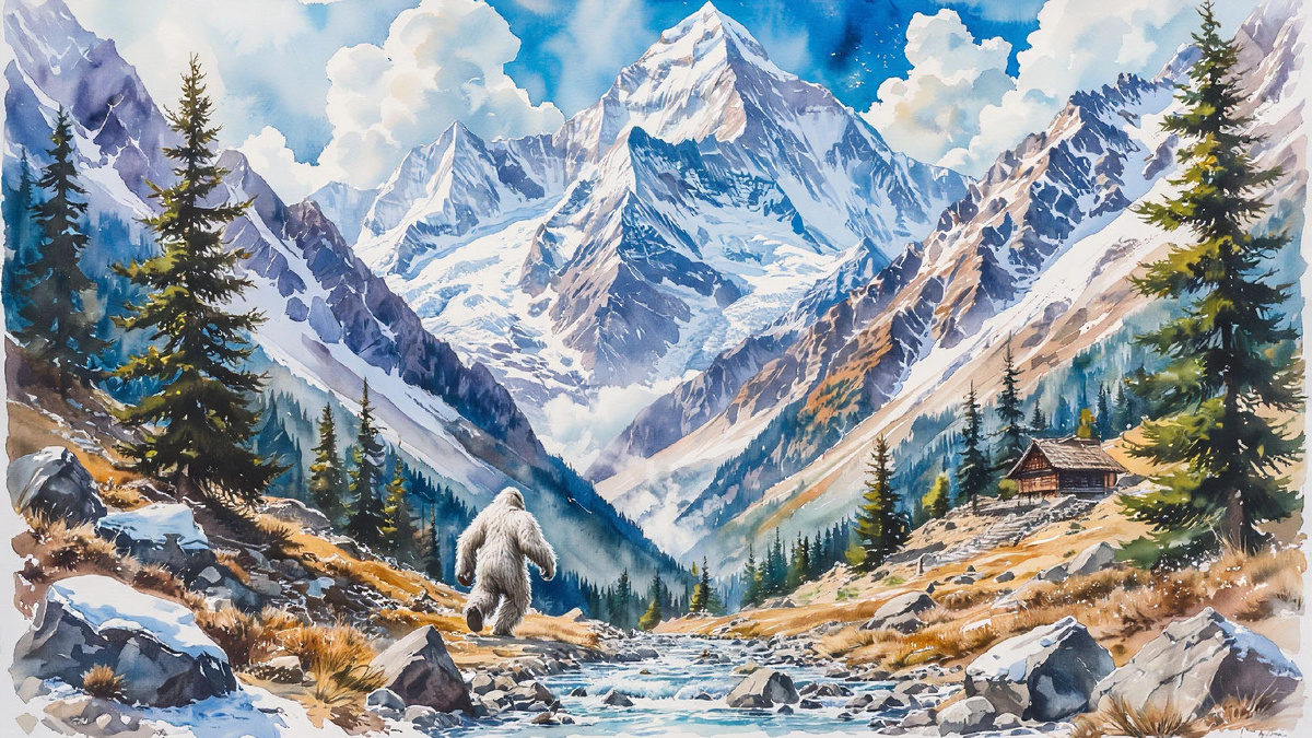 Йети идет домой | Блог prostopochemu.ru