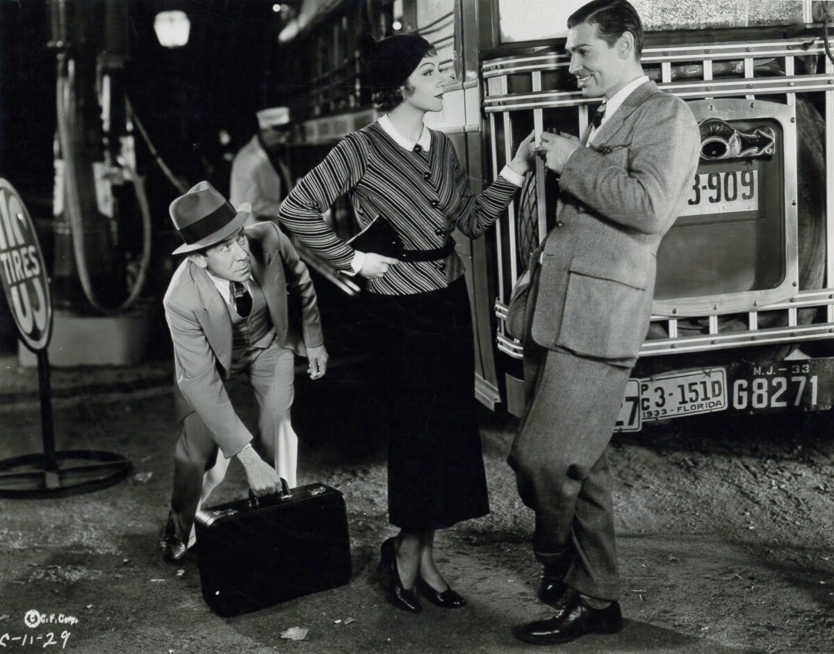 Кадр из фильма "Это случилось однажды ночью" (1934)