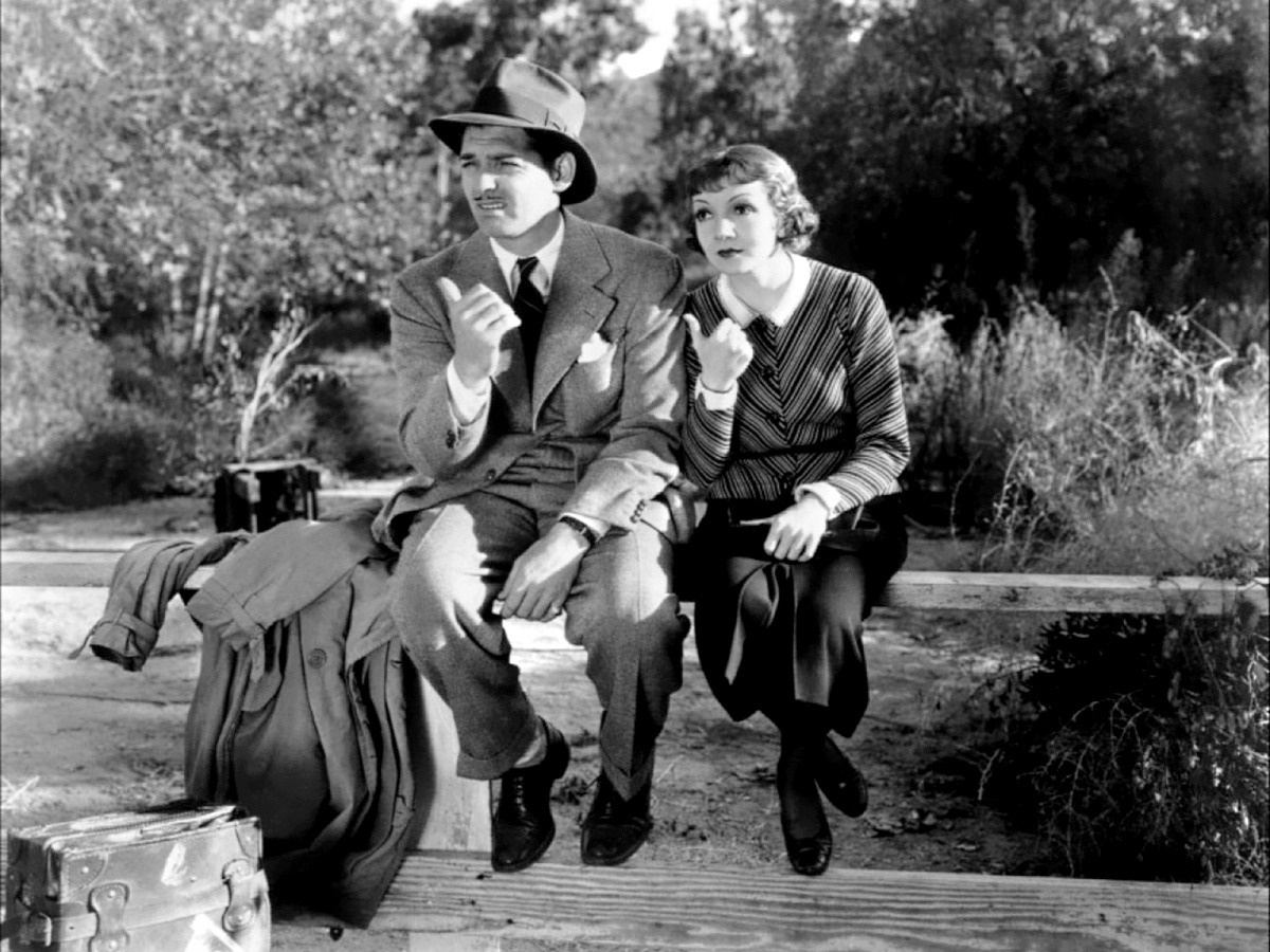 Кадр из фильма "Это случилось однажды ночью" (1934)