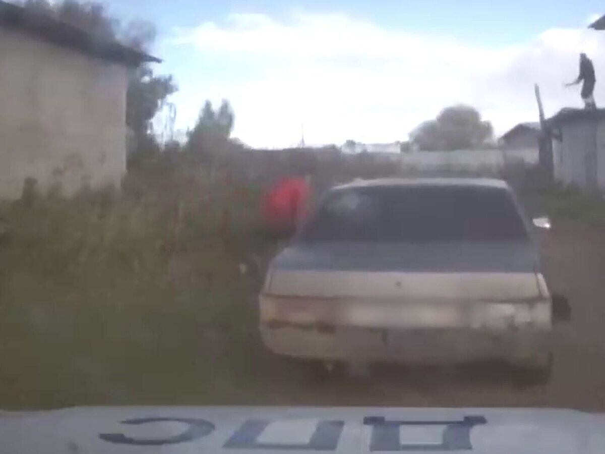    Побег от автоинспекторов в Вологодской области© Силовые структуры