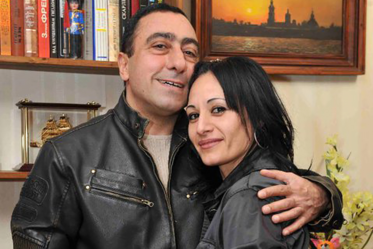 Карен с супругой Нонной 