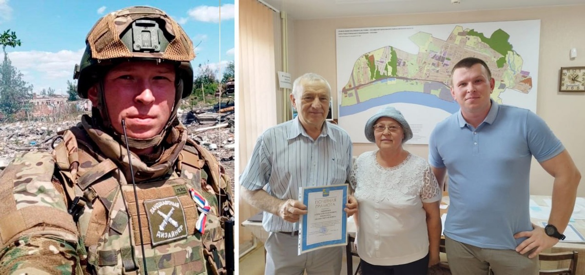 Война и мир Никиты Горелова. Фото: ТГ-канал "Глава Сосновки"
