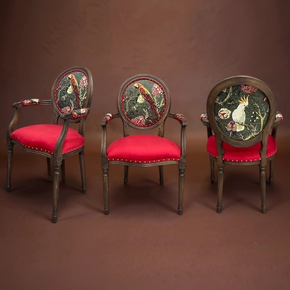 Стул Эдем с подлокотниками массив бука Код товара: me30-04