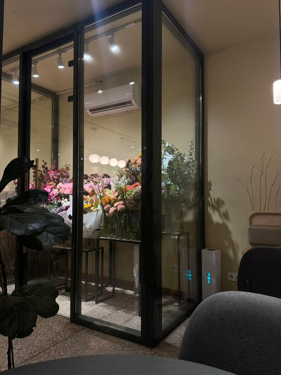 Большой выбор очень красивых цветов 