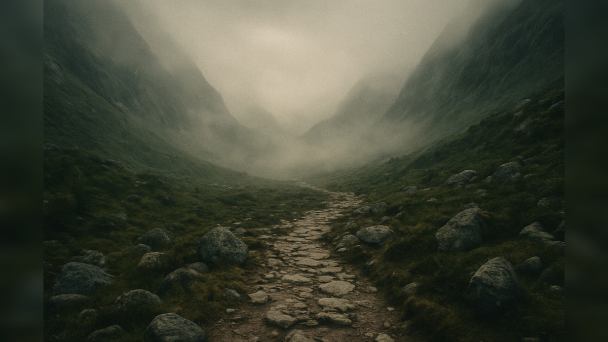 Туман в Исдален сгущается быстро.Горы будто прячут свои тайны, не желая, чтобы их нашли.