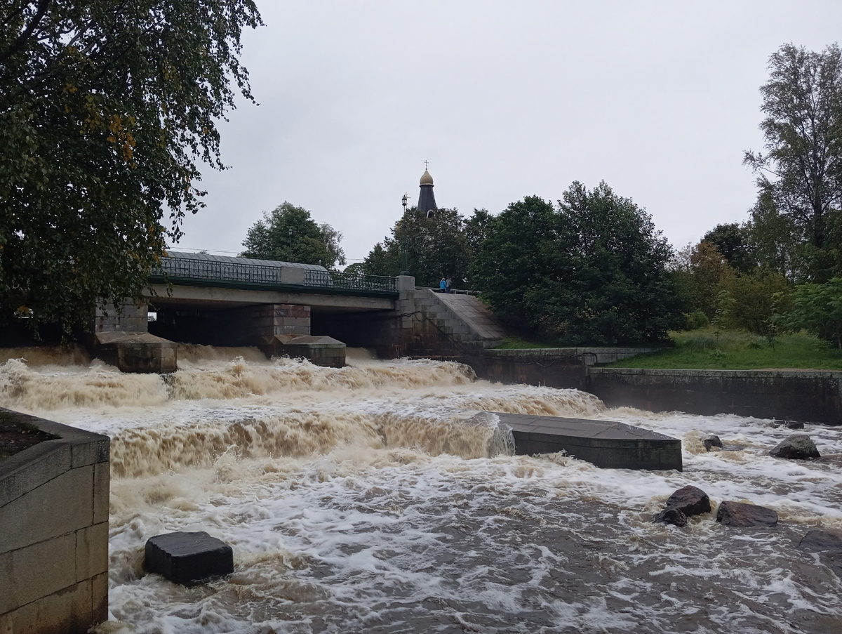 Плотина Гаусмана Сестрорецк