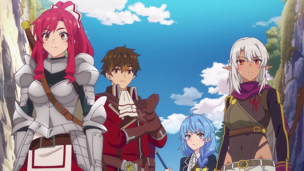 Кадр из аниме «Покинув группу А-ранга, я направился вместе со своими бывшими учениками в глубины лабиринта»   📷