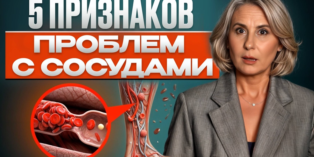 5 признаков, что сосуды забиваются, но вы ещё можете всё исправить