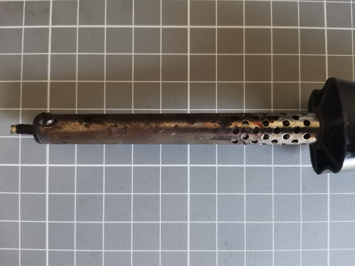 Жало старого паяльника