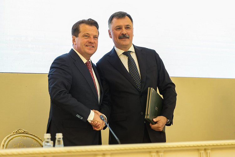    Руководителя исполкома Казани Рустема Гафарова переизбрали на новый срок.   
Фото: Андрей Титов