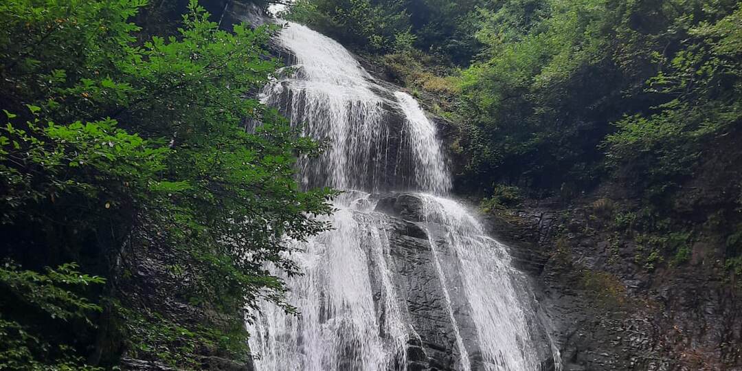 Забытые и вновь обретённые водопады Абхазии. Великан, Ирина, Святой.