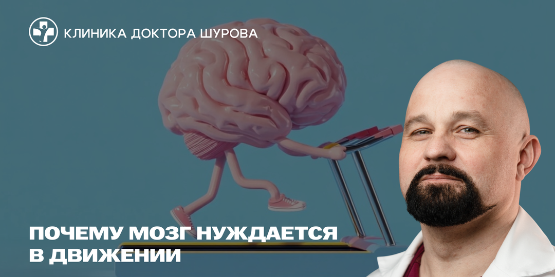 Мозг не любит тишину и покой. Он живёт, пока вы двигаетесь